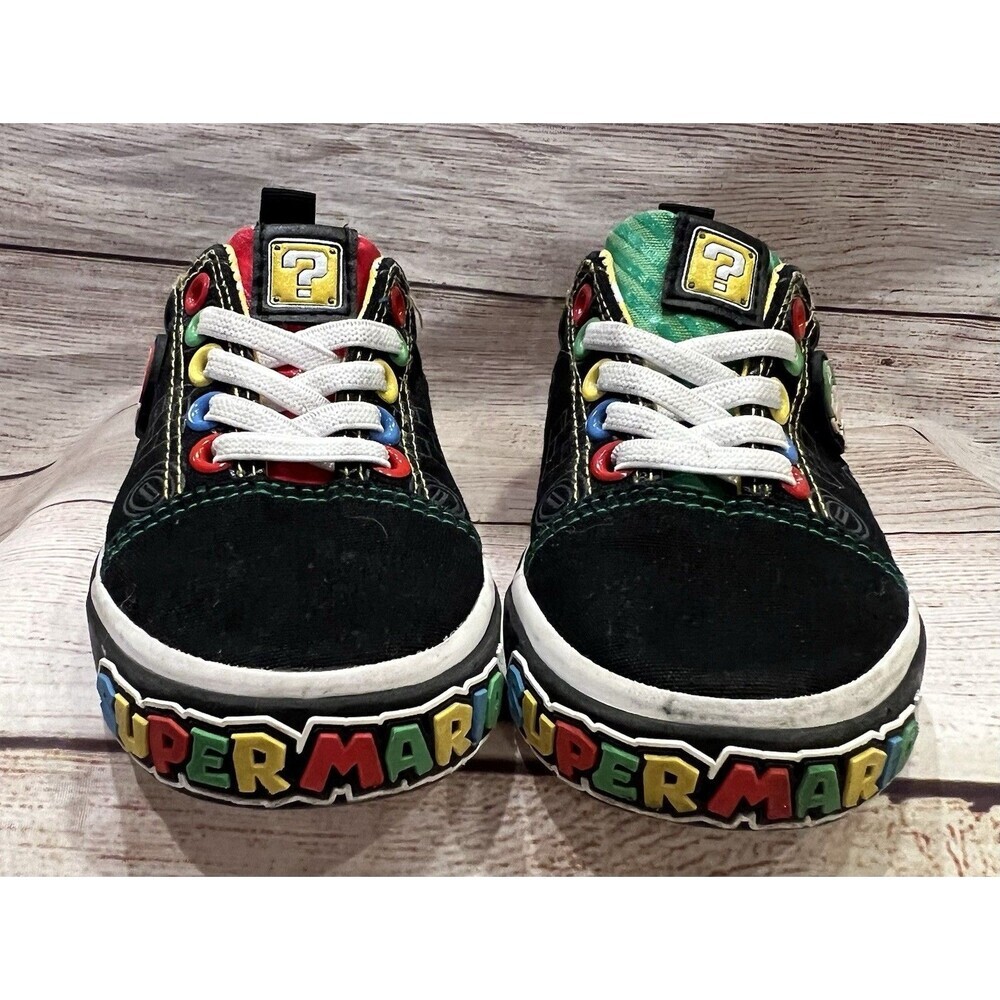 Nintendo Super Mario & Luigi Low Top Lace Up Sneaker 9 - Picture 3 of 8